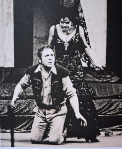 Stojan Stojanov, u ulozi Don Josea i Ruža Pospiš Baldani - hrvatska i svijetska primadona u operi Carmen 2